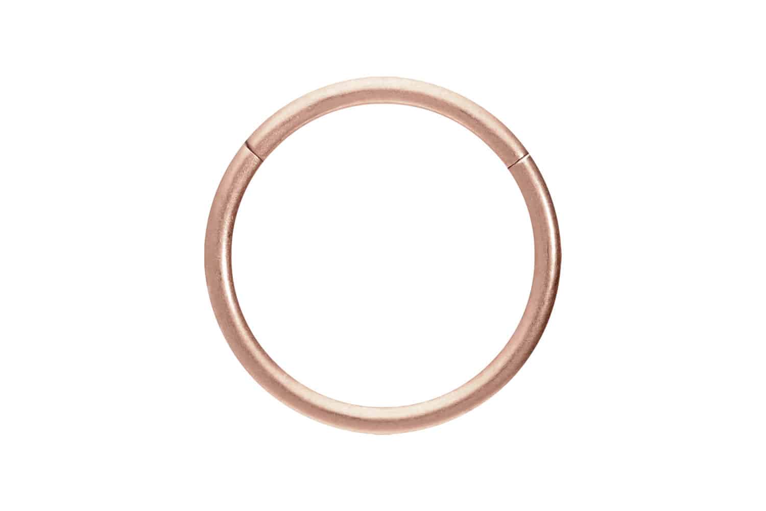Titan Segmentring Clicker Piercing MATT